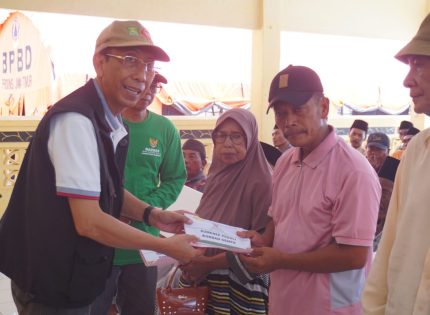 FOTO: Baznas Sumenep kembali menyalurkan bantuan kepada warga terdampak gempa bumi pulau Sapudi. (Ist/wartazone.com)