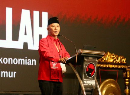 FOTO: MH Said Abdullah kembali dipercaya sebagai Ketua Dewan Pimpinan Daerah (DPD) PDIP Jatim periode 2025–2030.