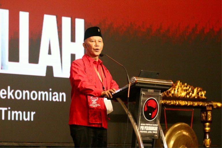 FOTO: MH Said Abdullah kembali dipercaya sebagai Ketua Dewan Pimpinan Daerah (DPD) PDIP Jatim periode 2025–2030.