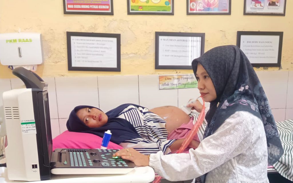Puskesmas Raas Buka Layanan USG untuk Ibu Hamil Dua Kali Sepekan