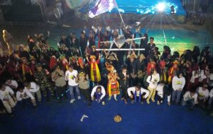 FOTO: Festival Pesisir 4 di Pulau Giligenting bertema Lengghi, diinisiasi SKK Migas–Husky CNOOC Madura Limited (HCML) pada Sabtu (6/12/2025).