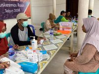 FOTO: Puskesmas Raas saat menggelar pelayanan kesehatan daerah terpencil pada Sabtu, 29 November 2025, di Desa Tonduk, Pulau Putri.