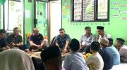 FOTO: Pengurus Jaringan Media Siber Indonesia (JMSI) Provinsi Jawa Timur menggelar doa bersama di Rumah Anak Yatim Historia Yatama, Waru, Kabupaten Sidoarjo, Kamis (8/1/2026).