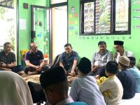 FOTO: Pengurus Jaringan Media Siber Indonesia (JMSI) Provinsi Jawa Timur menggelar doa bersama di Rumah Anak Yatim Historia Yatama, Waru, Kabupaten Sidoarjo, Kamis (8/1/2026).