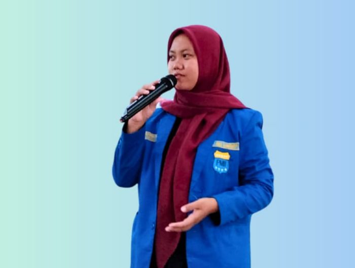FOTO: Ketua KOPRI Kabupaten Sumenep, Yuliyana Putri. (Panji Agira/wartazone.com)