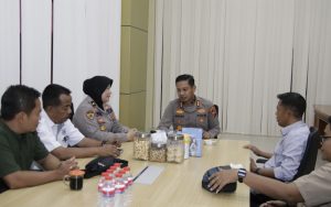 Bangun Kolaborasi Sehat, PWI Sumenep Bahas Pers Profesional Bersama Kapolres