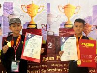 FOTO: Dua siswa Fathimah International Elementary School (FIES) Sumenep, Rafi Rofdan Ridwanullah dan Raffi Arkana Arifin, berhasil melaju ke grand final nasional Olimpiade OMNI Sains Indonesia (OSI) 2025/2026.