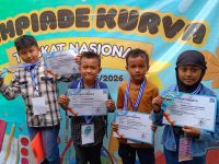 FOTO: Para siswa Sekolah Dasar Internasional Fathimah (FIES) Sumenep, berhasil melaju ke babak grand final nasional ajang Olimpiade KURVA 2026, bidang Sains, Bahasa Inggris, dan Matematika.