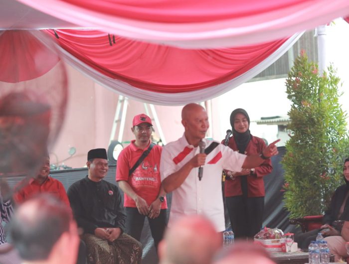 FOTO: Anggota DPR RI Fraksi PDI Perjuangan dari Daerah Pemilihan Madura XI, MH Said Abdullah saat kunjungan kerja ke Desa Pangarangan, Kecamatan Kota, Kabupaten Sumenep, Sabtu (7/2/2026).