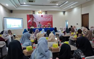 Ratusan Perempuan di Sumenep Ikuti Sosialisasi Empat Pilar, Tekankan Implementasi Nilai Kebangsaan