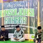 FOTO: Pengurus PC ISNU Sumenep menggelar buka puasa bersama sebagai ajang memperkuat konsolidasi organisasi, di Aula As Syarqawi, Kantor PCNU Sumenep, Sabtu (7/3/2026).