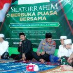 FOTO: Bupati Sumenep Dr. H. Achmad Fauzi Wongsojudo, menghadiri buka puasa bersama yang digelar Pengurus Cabang Nahdlatul Ulama (PCNU) Sumenep, Kamis (12/3/2026).