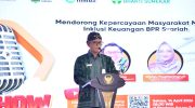 FOTO: BPRS Bhakti Sumekar saat menggelar talkshow bertema “Mendorong Kepercayaan Masyarakat Melalui Inklusi Keuangan BPR Syariah” menghadirkan narasumber dari Lembaga Penjamin Simpanan (LPS) dan Otoritas Jasa Keuangan (OJK) Jawa Timur.