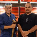 FOTO: Akademisi sekaligus pemerhati budaya Kabupaten Sumenep, Dr. Naghfir (berkopiah). (Ist/wartazone.com)