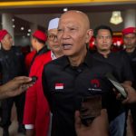 FOTO: Ketua DPD PDI Perjuangan Jawa Timur, Said Abdullah, saat menghadiri Musyawarah Anak Cabang (Musancab) PDI Perjuangan se-Kabupaten Sumenep di Islamic Centre Bindara Saod, Minggu (26/4/2026).