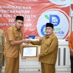 FOTO: Wakil Bupati Sumenep, KH Imam Hasyim, saat menghadiri sosialisasi program Desa Cinta Statistik (Desa Cantik) 2026. (Ist/wartazone.com)
