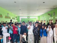 FOTO: KOPRI PC PMII Sumenep saat menggelar sosialisasi pencegahan kekerasan terhadap Perempuan dan Anak, bertempat di Aula MA Raudlah Najiyah Lengkong, Bragung. Rabu (13/5/2026).