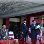 FOTO: Wakil Bupati Sumenep KH. Imam Hasyim menghadiri upacara peringatan Hari Pendidikan Nasional dan Hari Kebangkitan Nasional, di lingkungan Kantor Bupati Sumenep, Rabu (20/5/2026).