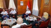 FOTO: Audiensi pengurus JMSI Jatim dengan Gubernur Jawa Timur, Khofifah Indar Parawansa, di Kantor Gubernur Jawa Timur, Jalan Pahlawan, Surabaya, Senin (22/6/2026).