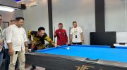 FOTO: Soft opening HM Billiard & Cafe yang berlokasi di Jalan Adi Poday, kawasan Utara Terminal Arya Wiraraja, Kolor, Kabupaten Sumenep, Jumat (26/6/2026).