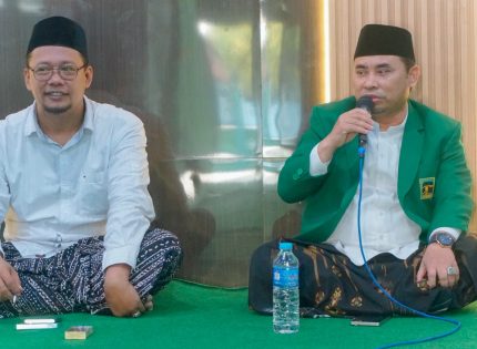 FOTO: Silaturahmi DPC Partai Persatuan Pembangunan (PPP) Kabupaten Sumenep ke Pengurus Cabang Nahdlatul Ulama (PCNU) Kabupaten Sumenep, pertemuan berlangsung di Meeting Room KH. Moh. Ilyas Assyarqawi PCNU Sumenep, Sabtu (11/7/2026).