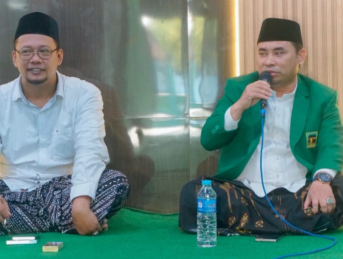 FOTO: Silaturahmi DPC Partai Persatuan Pembangunan (PPP) Kabupaten Sumenep ke Pengurus Cabang Nahdlatul Ulama (PCNU) Kabupaten Sumenep, pertemuan berlangsung di Meeting Room KH. Moh. Ilyas Assyarqawi PCNU Sumenep, Sabtu (11/7/2026).