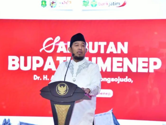 FOTO: Bupati Sumenep, Achmad Fauzi Wongsojudo. (Ist/wartazone.com)