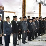 FOTO: Bupati Sumenep, Achmad Fauzi Wongsojudo, melantik dan pengambilan sumpah jabatan 25 pejabat administrator, di lingkungan Pemkab Sumenep. (Ist/wartazone.com)