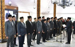 Rotasi 25 Pejabat Administrator, Bupati Fauzi Minta ASN Perkuat Kolaborasi dan Tingkatkan Pelayanan Masyarakat