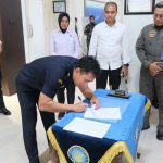 FOTO: Konferensi pers Bea Cukai Juanda, Kantor Wilayah Bea Cukai Jawa Timur I, dan Satgaspam Lanudal Juanda, usai menggagalkan upaya penyelundupan narkotika dalam jumlah besar melalui jalur udara, di Terminal 2 Kedatangan Bandara Internasional Juanda. (Ist/wartazone.com)