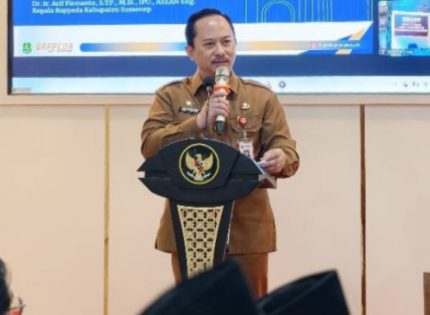 FOTO: Kepala Bappeda Kabupaten Sumenep, Arif Firmanto. (Ist/wartazone.com)