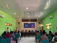 FOTO: Kopri PC PMII Sumenep saat menggelar Sekolah Kader Kopri (SKK) V di Lantai 1 Kantor Kementerian Agama Kabupaten Sumenep, Kamis (6/8/2026).