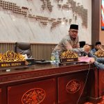 FOTO: Penyampaian pandangan umum fraksi-fraksi DPRD Sumenep dalam rapat paripurna. (Foto: Istimewa)