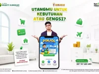 FOTO: kampanye literasi keuangan bertajuk “Utangmu untuk Kebutuhan atau Gengsi?” dalam rangka Gerakan Nasional Cerdas Keuangan (GENCARKAN) 2026.