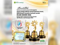 FOTO: PT BPRS Bhakti Sumekar (Perseroda) Kabupaten Sumenep, Jawa Timur, kembali meraih KEJAR Award 2026 dari Otoritas Jasa Keuangan (OJK).
