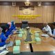 FOTO: Korps Pergerakan Mahasiswa Islam Indonesia Putri (KOPRI) PKC PMII Jawa Timur, saat audiensi dengan Dinas Komunikasi dan Informatika (Diskominfo) Provinsi Jawa Timur, di Aula Argopuro Diskominfo Jatim, Rabu (23/9/2026).