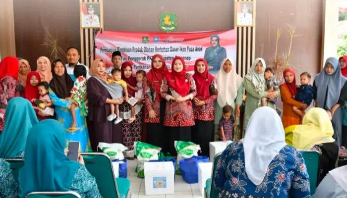 Cegah Stunting, TP PKK Sumenep Ajak Keluarga Perkuat Asupan Gizi Anak