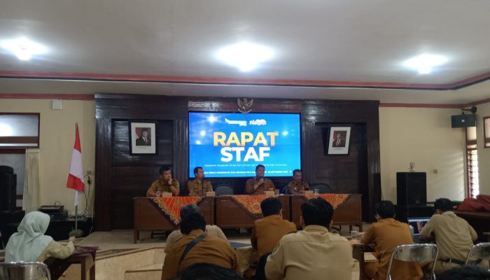 Perkuat Pelayanan Publik, Diskominfo Sumenep Dorong Disiplin dan Kekompakan ASN