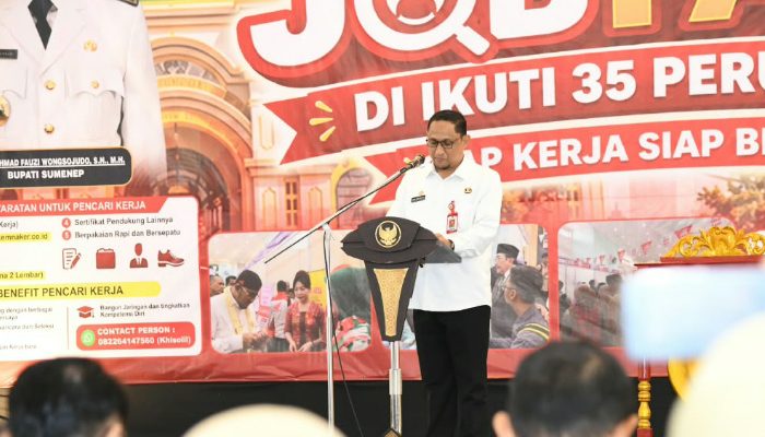 Sekda Sumenep: Job Fair Jadi Jembatan Pencari Kerja dengan Dunia Usaha