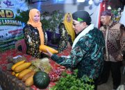 FOTO: Wakil Bupati Sumenep KH. Imam Hasyim saat membuka Festival Tani Ganding 2026, di Lapangan Duwa’ Labuh, Kecamatan Ganding, Senin (21/9/2026) malam. (Ist/wartazone.com)