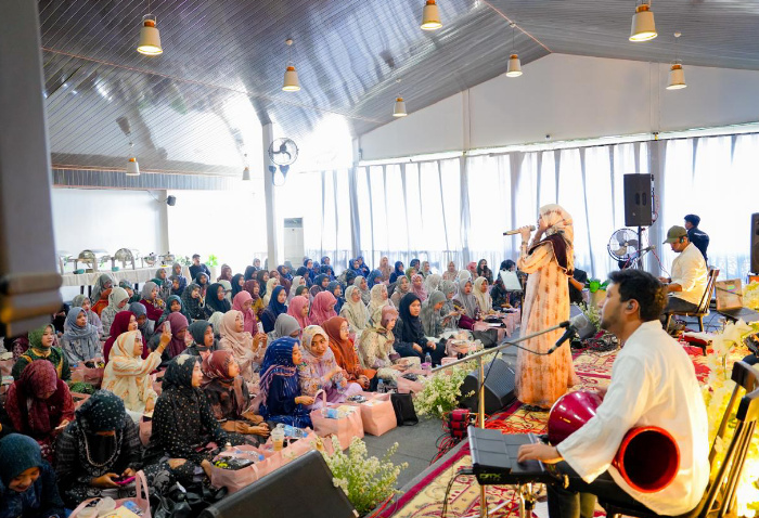 FOTO: Pembentukan Komunitas Islami Muslimah Mempererat Silaturahmi (KIMMS), oleh Arinna Premium Hijab. (Ist/wartazone.com)