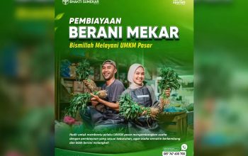 Berani Mekar BPRS Bhakti Sumekar, Dorong Pedagang Pasar Perkuat Modal Usaha