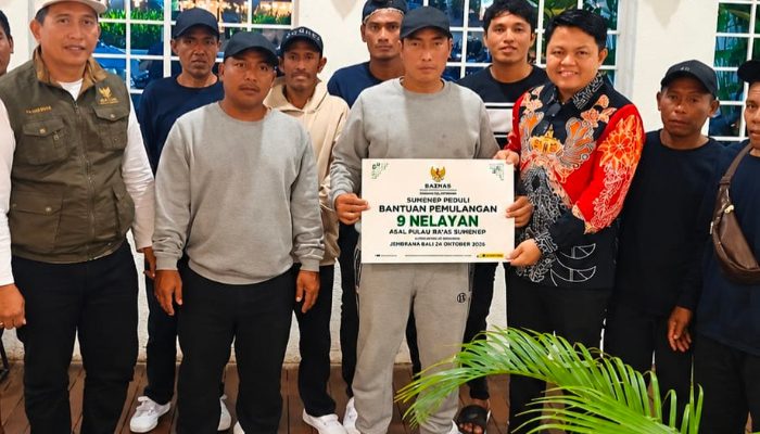 Sembilan Nelayan Raas Tiba di Bali, Bupati Sumenep Fasilitasi Pemulangan